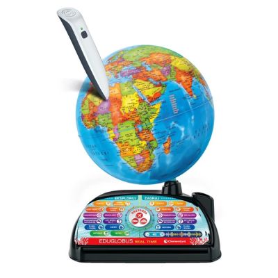 8. Zestaw Clementoni - Interaktywny Eduglobus Real Time