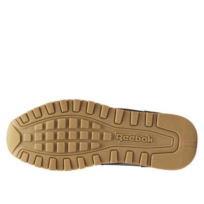 4. Buty sportowe męskie Reebok Glide sneakersy skórzane lifestylowe na co dzień czarne (GZ2324)