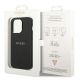 8. Etui Guess Saffiano Strap na iPhone 14 Pro - czarne