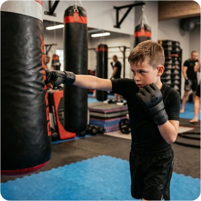 2. Rękawice MMAXS dla dzieci - Black Master - Valor Series | DBX Bushido