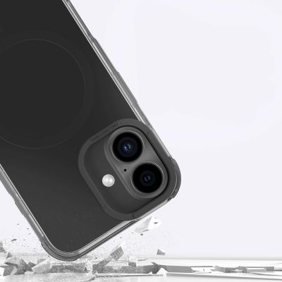 9. Etui silikonowe AMAZINGTHING Omni Mag Case do iPhone 16 Plus - czarne