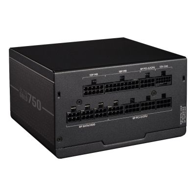 2. Cooler Master Elite Gold 750 moduł zasilaczy 750 W 24-pin ATX ATX Czarny
