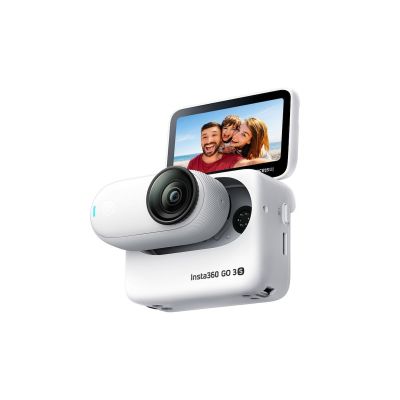 31. Insta360 GO 3S (64GB) Biała - Kamera Sportowa 4K 39g