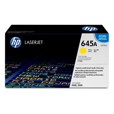 11. HP 645A oryginalny wkład z żółtym tonerem LaserJet
