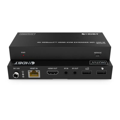 2. Digitus Zestaw extendera 4K HDBaseT™ HDMI KVM, 150 m