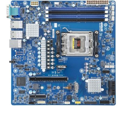 2. Płyta główna Gigabyte MC13-LE1 1x AM5 AMD Epyc 4004/Ryzen 7000 B650E (4xDIMM, 4x SATA, 1xM.2, 2x10Gbe, IPMI, mATX)