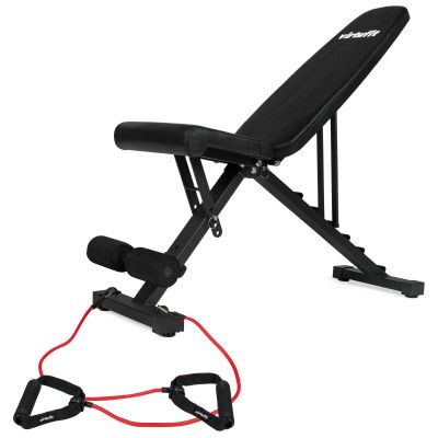 4. VIRTUFIT SKŁADANA REGULOWANA ŁAWKA FITNESS FB100