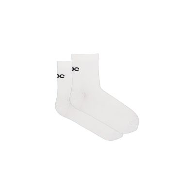 Skarpety rowerowe POC Cadence Road Short Socks biały