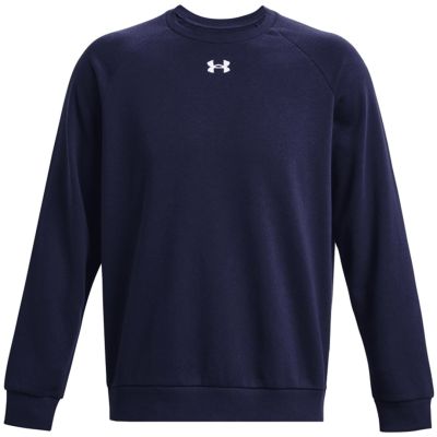 2. Bluza męska Under Armour Rival Fleece Crew granatowa 1379755 410
