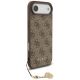 3. Etui Guess 4G Charms Collection MagSafe na iPhone Air - brązowe