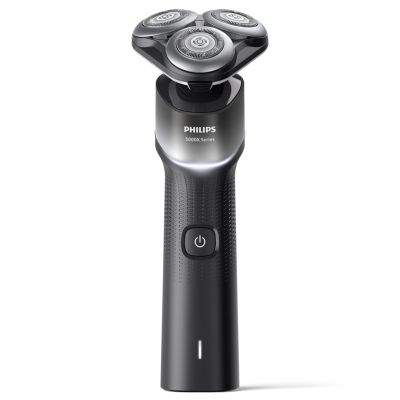 21. Philips X5004/00 maszynka do golenia Golarka rotacyjna Przycinarka Czarny, Srebrny
