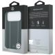 8. Etui Mercedes Leather Star Pattern Stripes MagSafe na iPhone 17 Pro Max - czarne