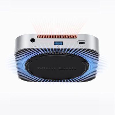 4. Stacja dokująca Orico MiniLink 9w1 z kieszenią na dysk twardy M.2 SSD - srebrna