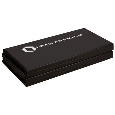 12. Materac gimnastyczny składany czarny 2400x1200x50mm HMS MGS01