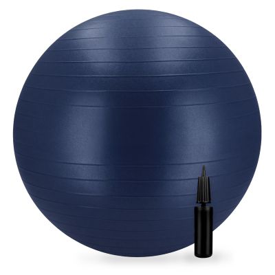 2. Piłka gimn 55cm BLUE FITBALL