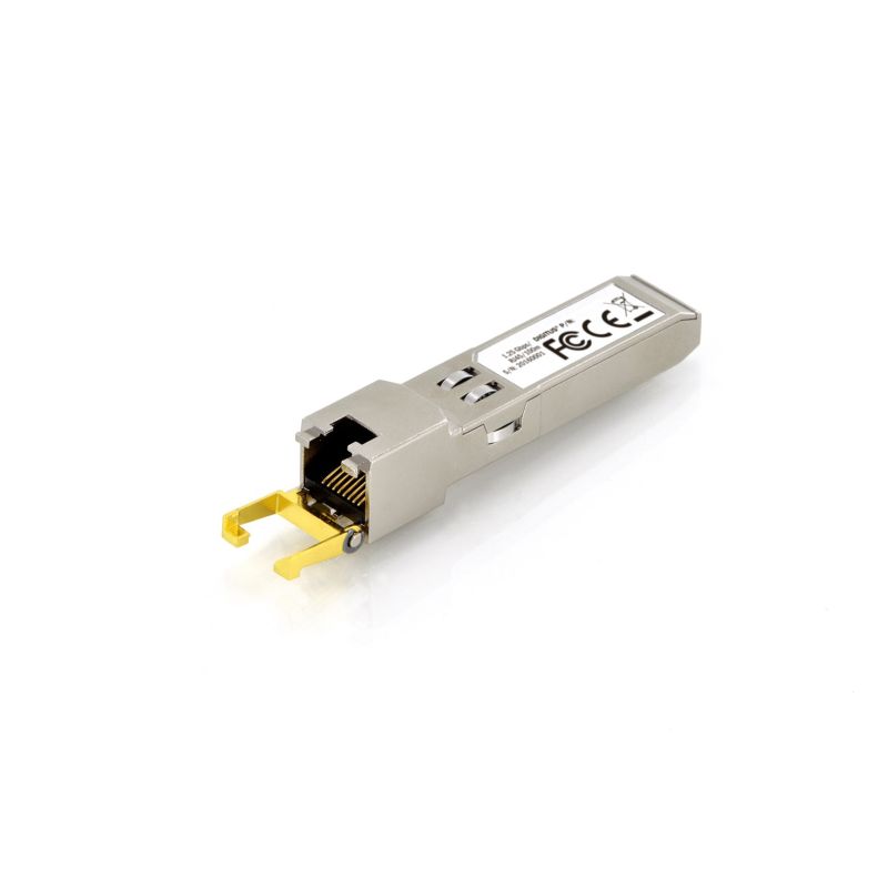 21. Digitus Miedziany moduł SFP Mini GBIC, 10 Gb/s, RJ45