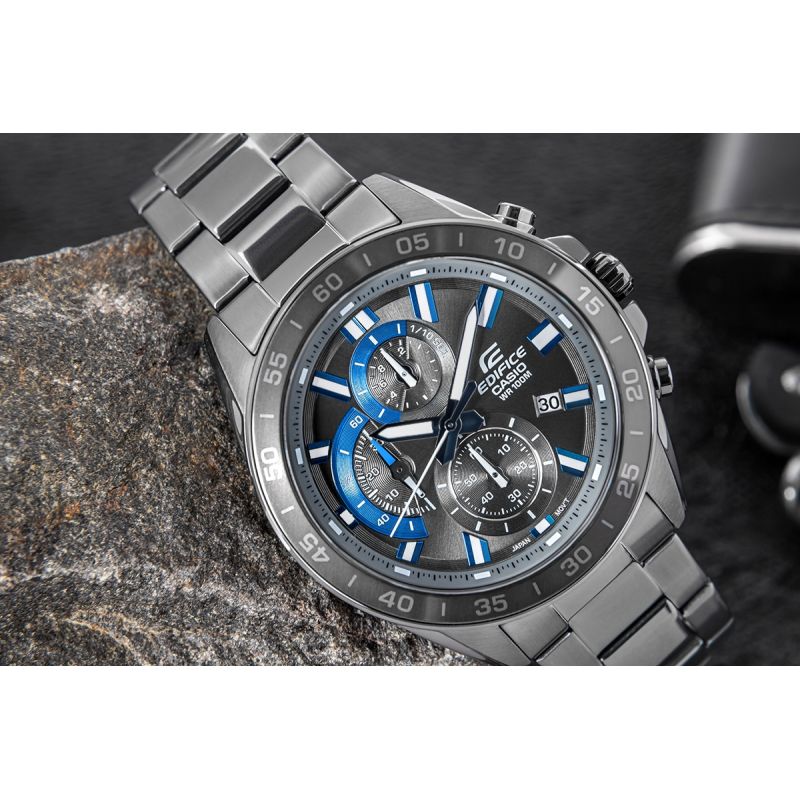 4. Zegarek Męski CASIO EDIFICE EFV-550GY-8AVUEF + BOX