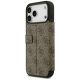 5. Etui Guess Book 4G Metal Logo na iPhone 18 Pro Max / 17 Pro Max - brązowe