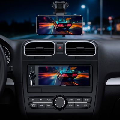 14. KRUGER&MATZ RADIO SAMOCHODOWE KM2016 CARPLAY/ANDROIDAUTO 1DIN