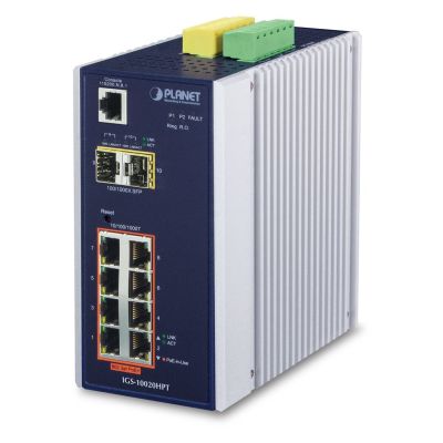 2. Switch Planet IGS-10020HPT (8x 10/100/1000Mbps)