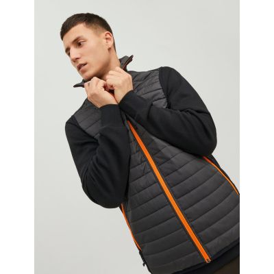 11. Kamizelka Jack & Jones  JJEMulti Bodywarmer Collar Noos M 12200684 Asphalt