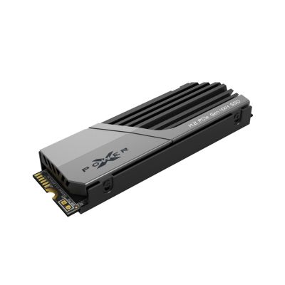 3. Dysk SSD Silicon Power XS70 1TB M.2 PCIe NVMe Gen4x4 TLC 7300/6000 MB/s heatsink
