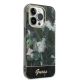 7. Etui Guess Jungle Collection na iPhone 14 Pro Max - zielone