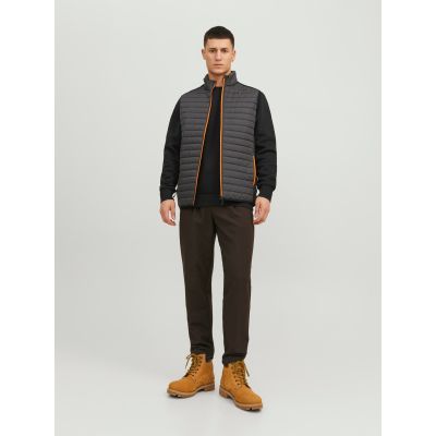 14. Kamizelka Jack & Jones  JJEMulti Bodywarmer Collar Noos M 12200684 Asphalt