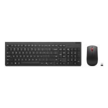Lenovo Essential Wireless Combo Keyboard & Mouse Gen2 Black-US Euro