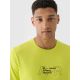4. T-shirt regular z nadrukiem męski 4F 4FRAW24TTSHM2299-45S