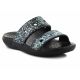6. Klapki Crocs Classic Glitter Sandal Jr 207788-0C4
