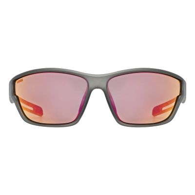 2. Uvex 5330872213 okulary sportowe Unisex Oprawki pełne Szary