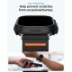 9. Zestaw etui Spigen Thin Fit + pasek Spigen Lite Fit Ultra na Apple Watch Ultra (49 mm) - czarne matowe