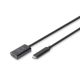 6. Aktywny przedłużacz USB 3.2 Gen2 10G, USB-C - USB-C, 5m
