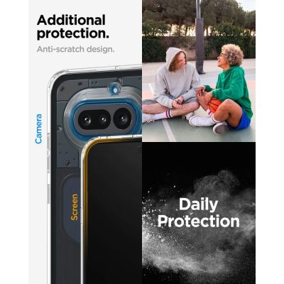 8. Etui Spigen Ultra Hybrid na Nothing Phone 4A - przezroczyste