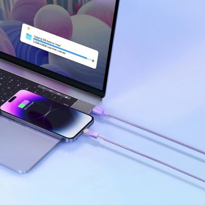 17. Baseus Explorer Series kabel przewód USB – Lightning 2,4A 2 m biały (CATS010102)