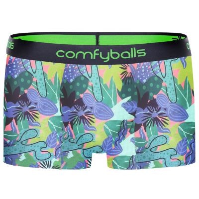 2. Comfyballs Tropical Cotton Slipy Zielony