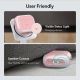5. Etui ESR Orbit Halolock MagSafe na AirPods 4 - różowe