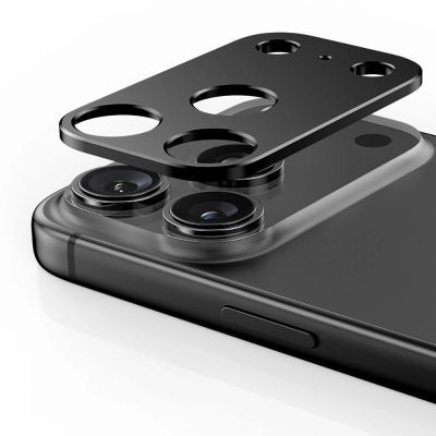 2. Osłona aparatu Tech-Protect Camalloy Fit+ na iPhone 17 Pro Max - srebrna