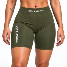 Spodenki kompresyjne damskie krótkie ARMY GREEN COMBATWEAR | DBX Bushido