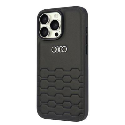 2. Etui Audi Synthetic Leather na iPhone 16 Pro Max 6.9" - czarne
