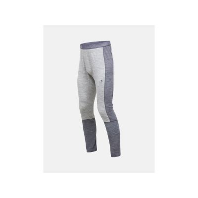 2. Spodnie Termiczne PEAK PERFORMANCE Magic 7/8 Long Johns Wool-blend Baselayer Men szary