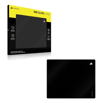 3. Corsair MM Glass Large Podkładka dla graczy Czarny