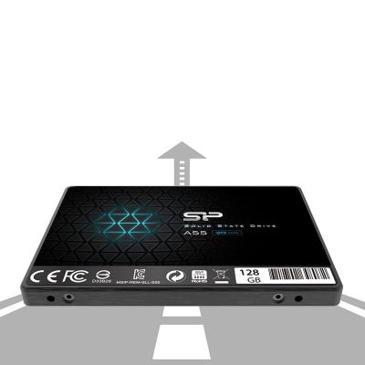 4. Dysk SSD Silicon Power Ace A55 128GB 2,5" SATA III 550/420 MB/s (SP128GBSS3A55S25)