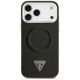 3. Etui Guess Triangle Logo MagSafe na iPhone 17 Pro Max - czarne