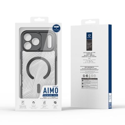 9. Etui Dux Ducis AIMO Mag na iPhone 17 Pro Max kompatybilne z MagSafe - czarne