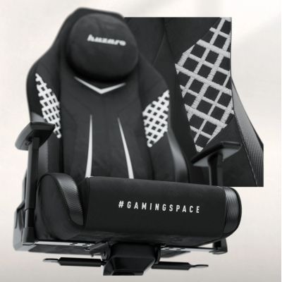 7. Fotel gamingowy Huzaro Force 8.3 Carbon Black
