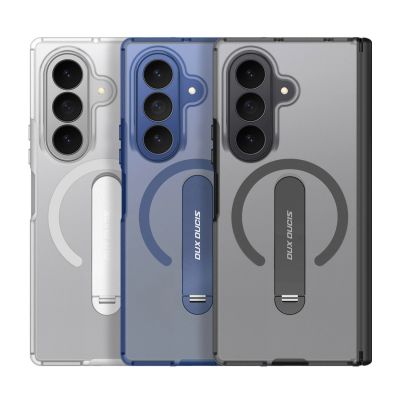 7. Etui Dux Ducis Kind na Samsung Galaxy Z Fold 8 Ultra / Z Fold 7 z podstawką kompatybilne z MagSafe - czarne