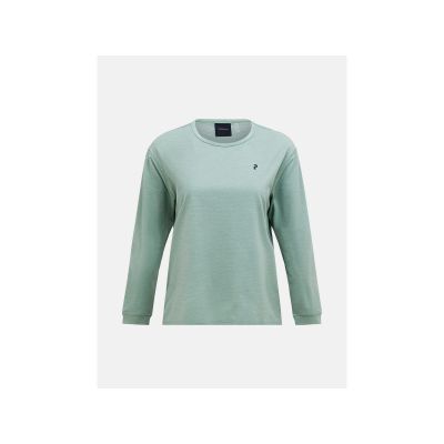 Koszulka damska PEAK PERFORMANCE W Trail Longsleeve kolor zielony
