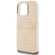 6. Etui DKNY Repeat Texture Pattern & Stripe MagSafe na iPhone 16 Pro - różowe